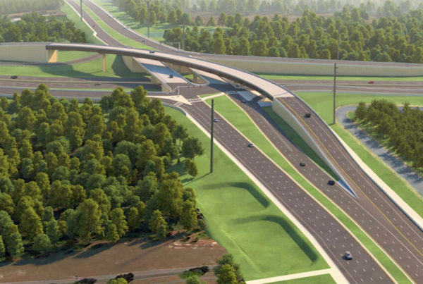 Rendering of I-75/Overpass Road Interchange