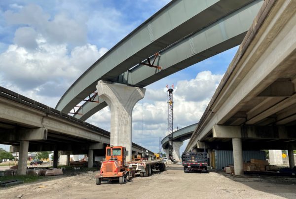 R.J. Watson Disktron Bearings Installed on the I-10/Loyola Interchange in Louisiana