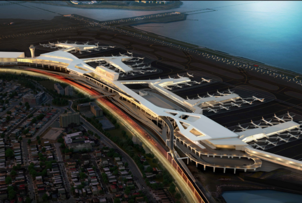 Rendering of LaGuardia Airport New Central Terminal