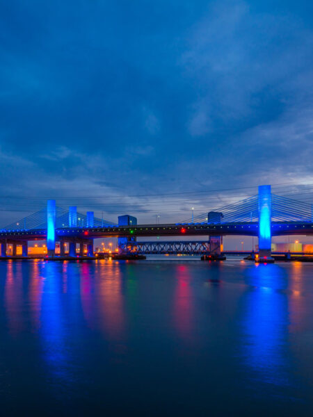 Q Bridge (Pearl Harbor Memorial Bridge) I-95 over Quinnipiac River