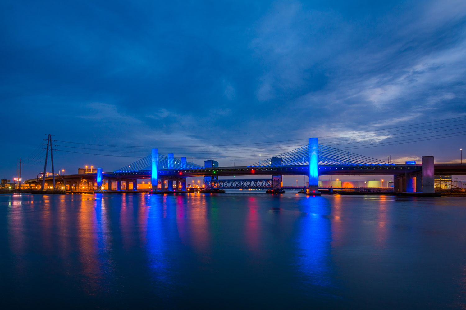 Q Bridge (Pearl Harbor Memorial Bridge) I-95 over Quinnipiac River