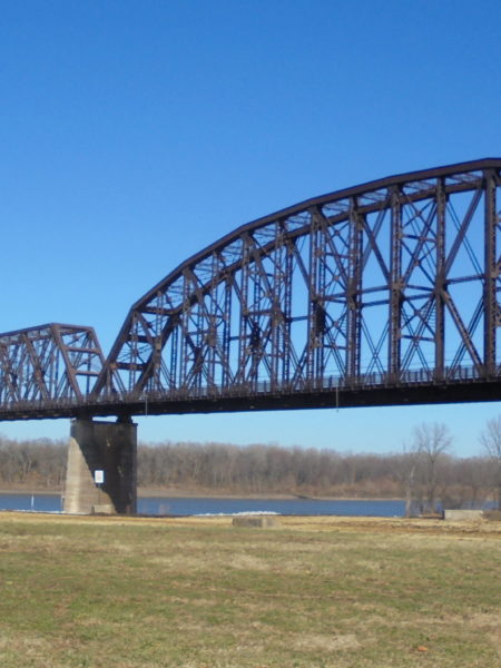 Kentucky & Indiana Terminal Bridge over Ohio River