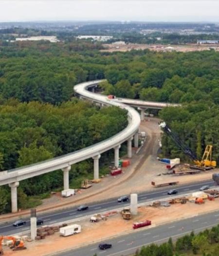 R. J. Watson Bearings support award winning Dulles Corridor Metrorail Viaduct (Phase 2)