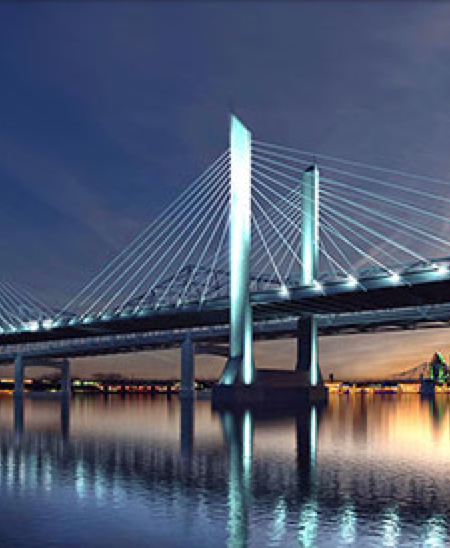 Abraham Lincoln Bridge over Ohio River