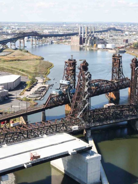 NJ Dot Route 7 Wittpen Bridge over Hackensack River