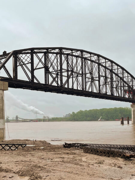 Merchants Bridge over the Mississippi River at St. Louis